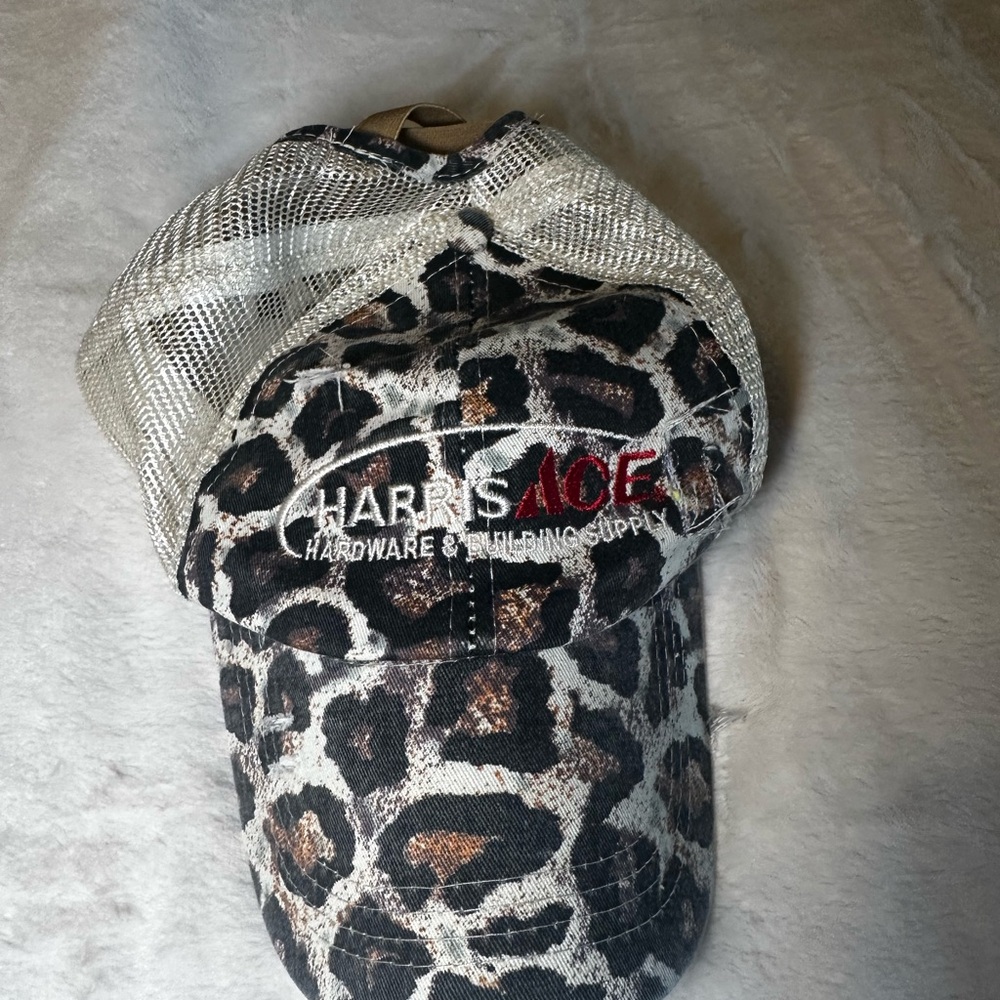 Leopard Print Trucker Hat